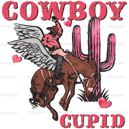 Cowboy Cupid DTF Transfer