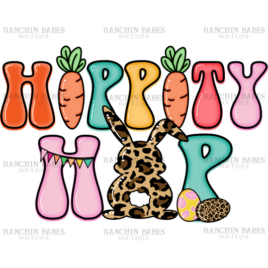 Hippity Hoppity DTF Transfer