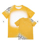 PICK YOUR DESIGN! Bleached Mustard w/ Leopard Tee - Ranchin Babes Boutique